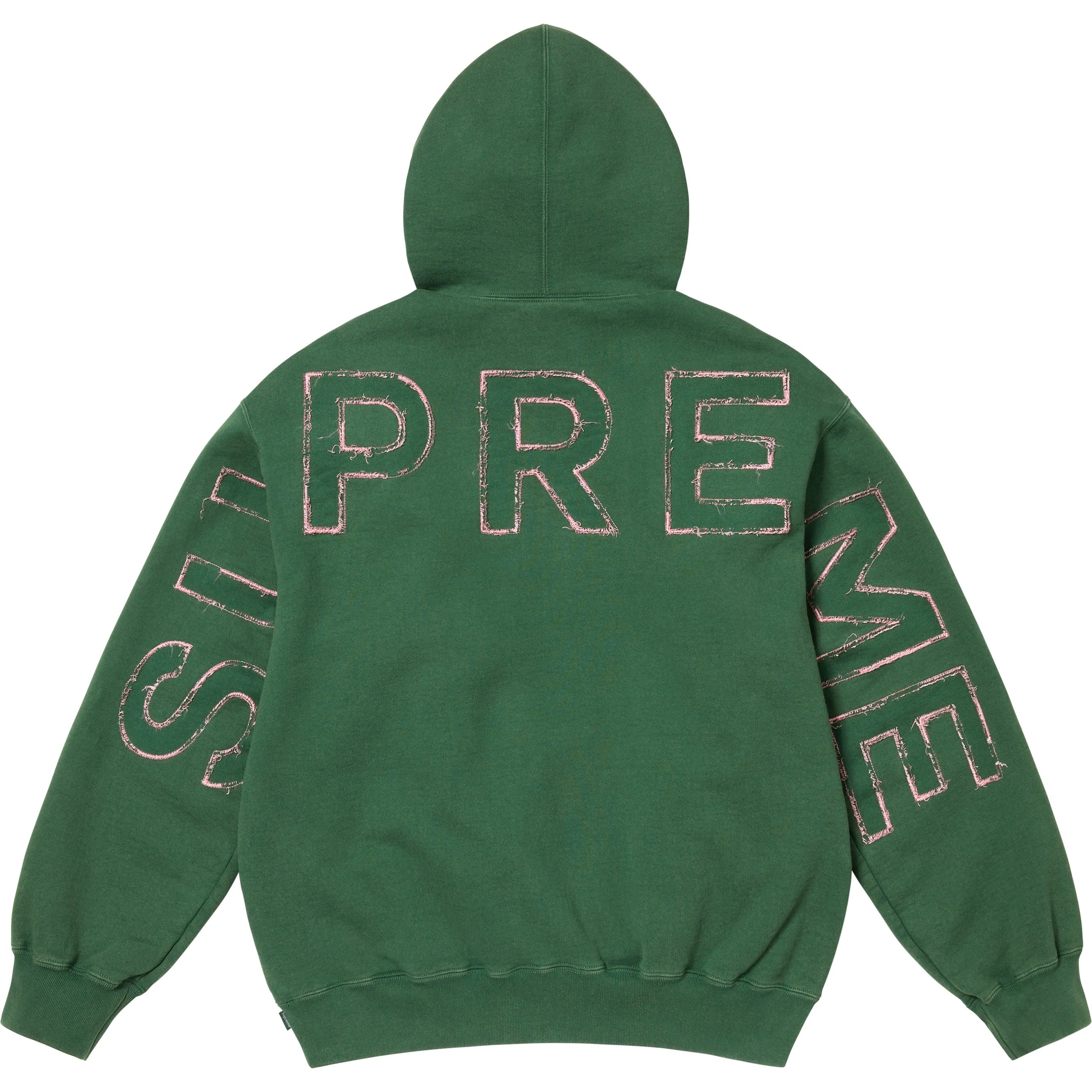 Frayed Hooded Sweatshirt view 2